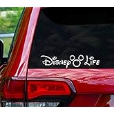 D|sney Life Walt Miickey Swril Decal Sticker White Van Car Laptop Wall Art 7.5 inch