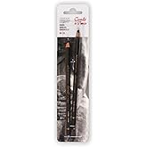 Cont&eacute; &agrave; Paris Sketching &amp; Drawing Charcoal Pencils, Set of 2, HB and 2B