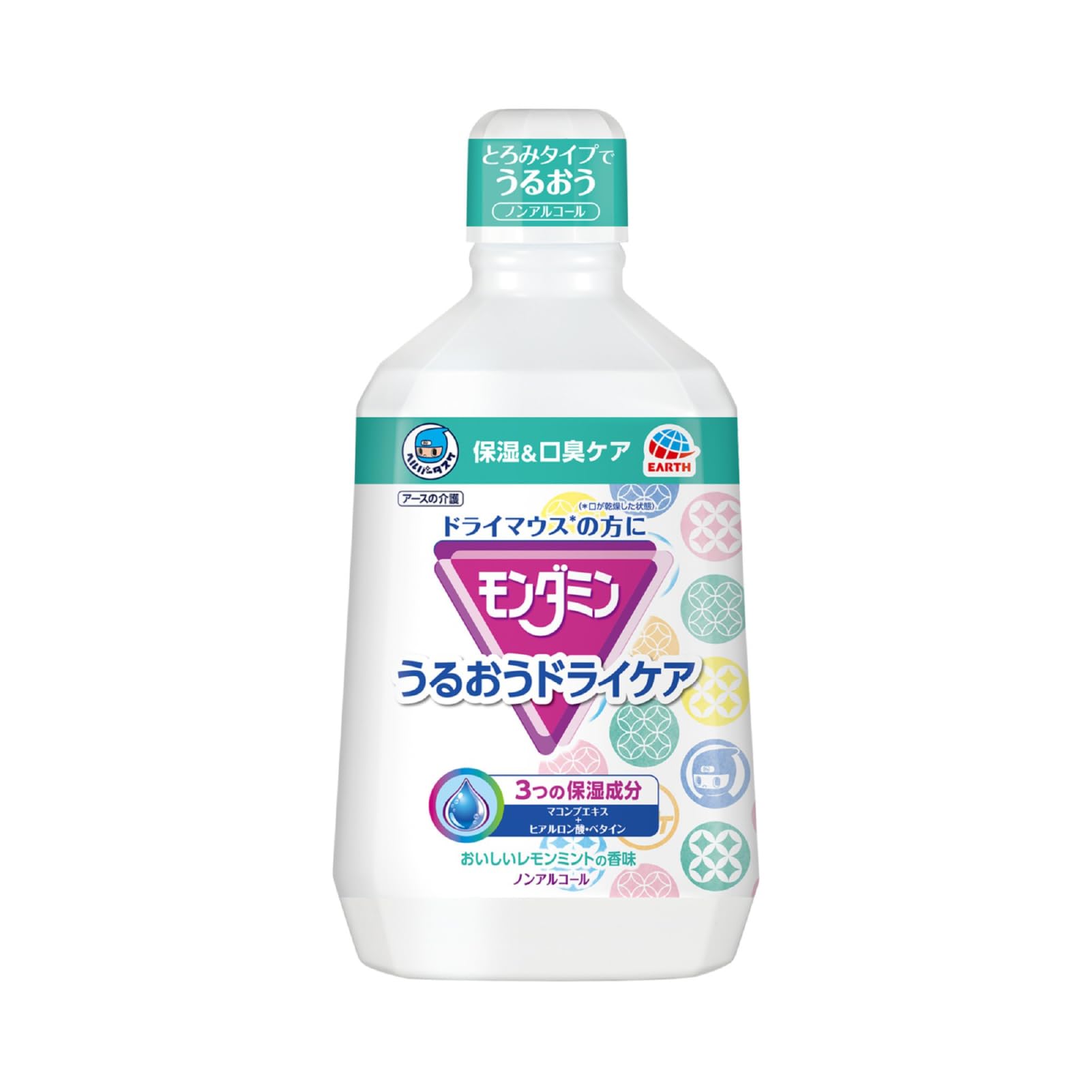 ヘルパータスケ モンダミン うるおうドライケア 1080ml ドライマウス 対策 口臭ケア お口の保湿剤 介護用品 匂い消し商品画像
