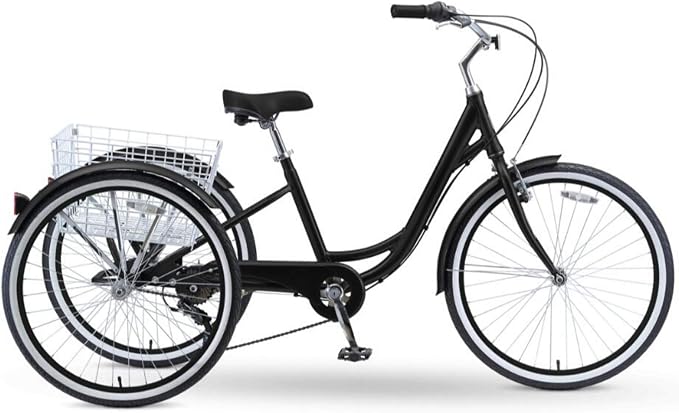Sixthreezero 7 Speed Tricycle Basket 630338