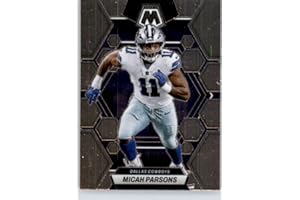 2023 PANINI MOSAIC #58 MICAH PARSONS DALLAS COWBOYS FOOTBALL OFFICIAL TRADING CARD OF NFL