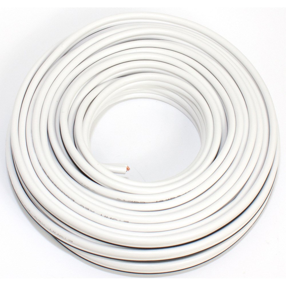 Audio Cable 2 x 2.50 mm² 2.50 mm² - 10 m White