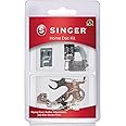SINGER Home Décor Presser Foot Kit | Includes Piping, Bias Binder & Ruffler Attachment | Perfect for Tailored Finishes, Bias Binding & Pleating | Compatible with SINGER Sewing Machine