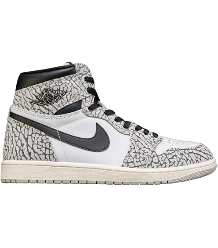Amazon.com | Nike Men's Air Jordan 1 High OG Shoes, Black/White
