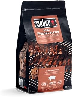 Weber 17664 Räucherchips für Schweinefleisch, 700g, Räuchern, Aroma, Grillen
