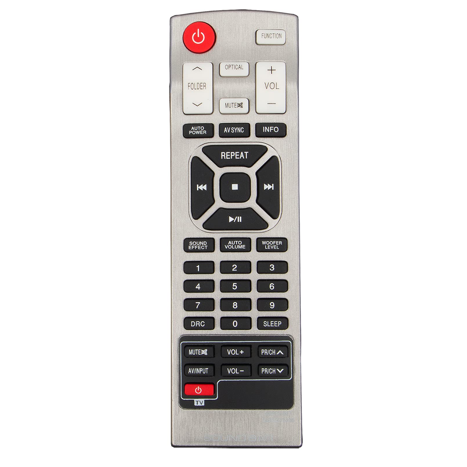 New AKB73575431 Replace Remote Control -VINABTY AKB73575435 SOUND BAR Remote Control Replacement for LG Sound Plate NB5540A NB5541 NB5540 NB4542 NB3540 LAP440 AKB73575431 AKB73575435 Remote Controller
