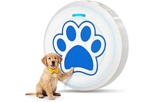 ChunHee Dog Door Bell - Bell for Dogs to Ring to Go Potty with 28 Ringtones & Adjustable Volume | Chew-Proof & 30-Second Setup Dog Door Bells for Potty Training| Teach Puppies to Signal Go Outside