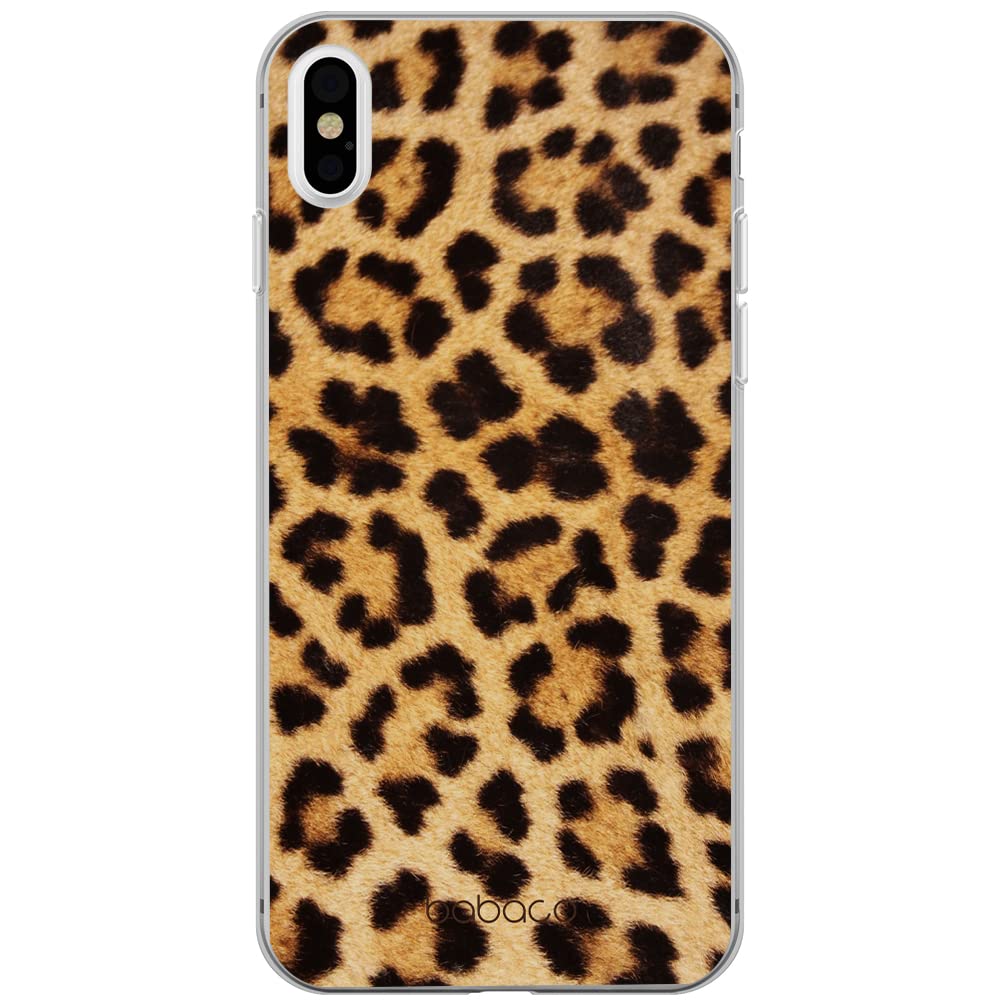 Babaco ERT GROUP mobile phone case for Apple Iphone XS Max original and officially Licensed pattern Animals 001 optimally adapted to the shape of the mobile phone, case made of TPU
