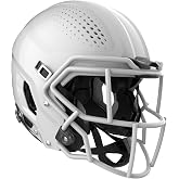 VICIS ZERO2 Youth Football Helmet, Protective Deformable Outer Shell | Football Helmet for Youth Football &amp; Middle School, Virginia Tech 5-Star Helmet, Carbon Steel Facemask Attached