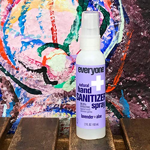 Everyone for Every Body Hand Sanitizer Spray, 2 Ounce, 6 Count Lavender