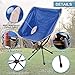 GALSOAR Camping Chairs, Outdoor Portable Backpacking Folding Chairs with Carry Bag, Heavy Duty 300 lbs Capacity, for BBQ, Beach, Travel, Picnic, Hiking, Fishingthumb 1