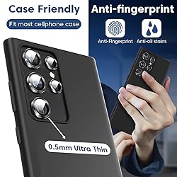 Arshek [5+5 PCS] for Samsung Galaxy S23 Ultra