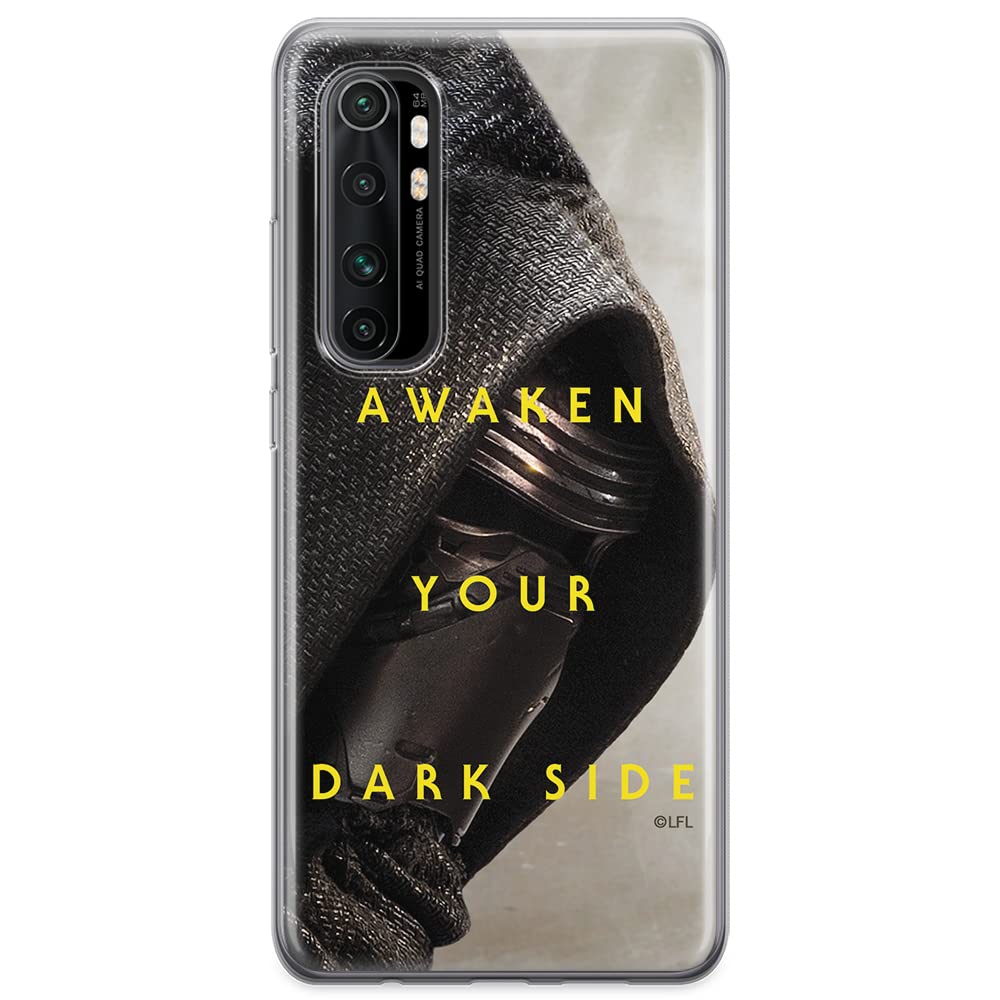 ERT GROUP mobile phone case for Xiaomi MI NOTE 10 Lite original and officially Licensed Star Wars pattern Kylo Ren 003 optimally adapted to the shape of the mobile phone, case made of TPU