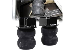 iiLentes FR250SDG Rear Suspension Enhancement System Bump Stops with Aeon Hollow Rubber Springs For 2011-2016 Ford F-250 Super Duty(Replaces Timbren FR250SDG)