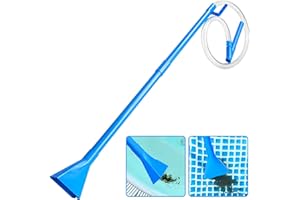 Binzvan Hot Tub Vacuum, Manual Spa Vacuum Cleaner with Constant Suction Handheld Cordless Pool Vacuum for Dirt, Grass, and Other Debris