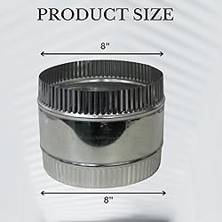 8" Flexible ducting Collar Connector Made from