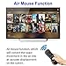 LinkStyle Updated Air Mouse Backlit, 2.4G Wireless Android Kodi Remote Mini Keyboard Infrared Learning Voice Input for Android TV Box Xbox PC Pad Raspberry Pi 3 Android Windows Mac OS Linux