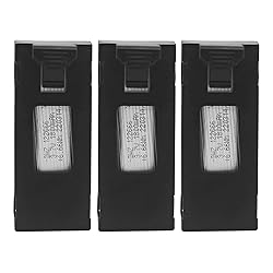 MOONZON 3PCS 3.7V 1800mAh Li-po Battery for E88