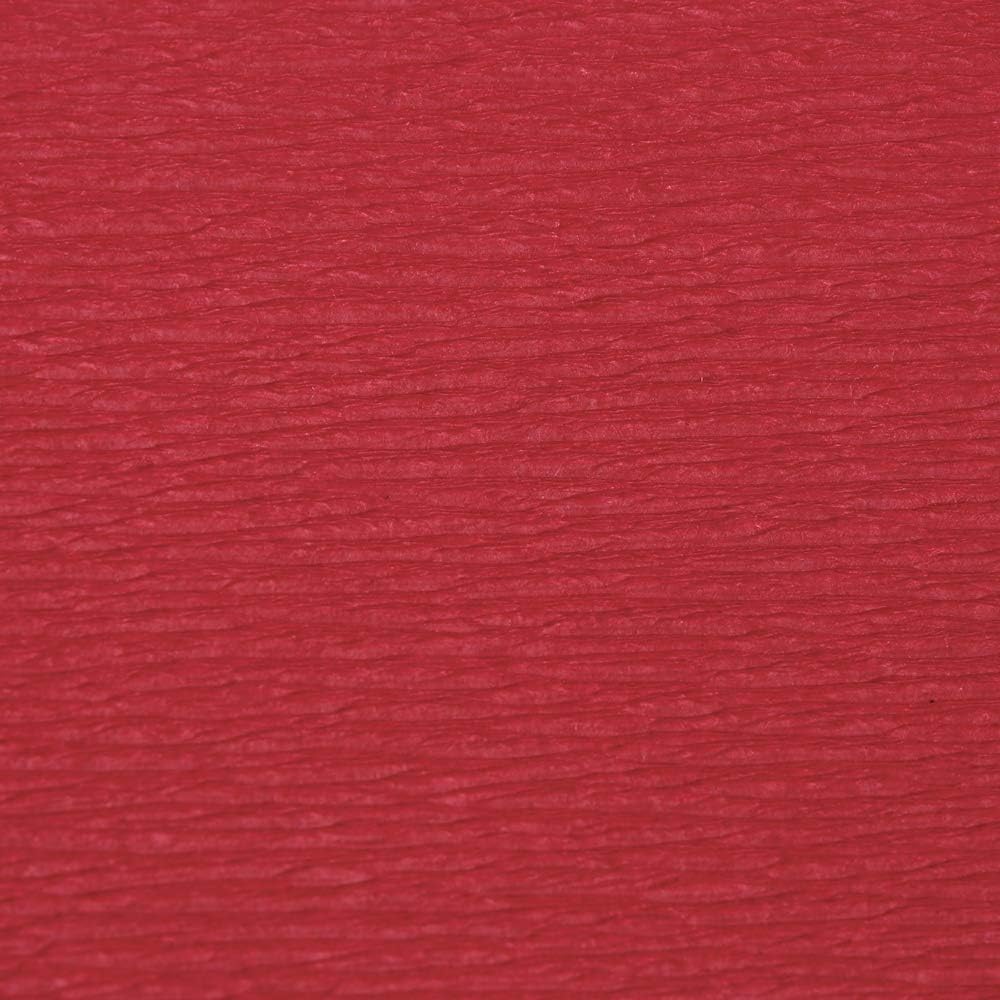 Clairefontaine 903006C, Pack of 10 Sheets of Crepe Paper, Red, Format 2.50x0.50m, Crepe 60%, Elastic and Resistant - Image 3
