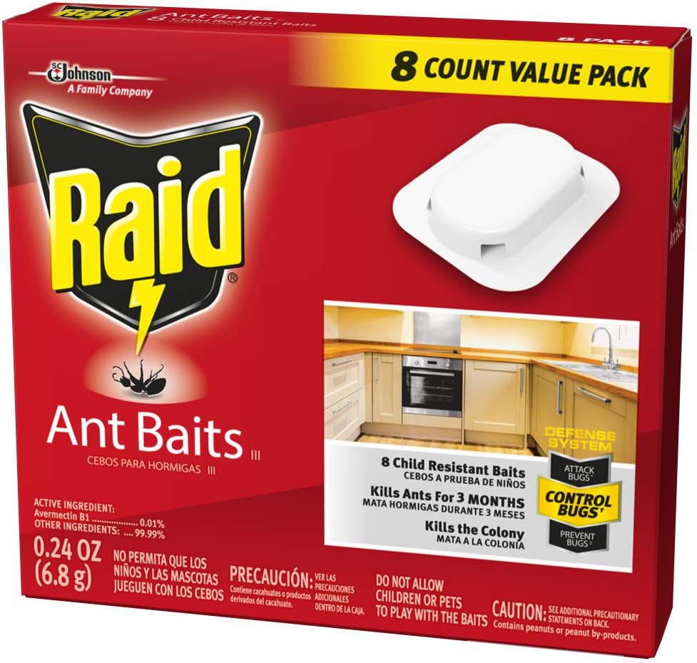 Raid ant traps and cats Clearance