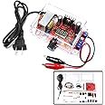 lm317 Power Supply Voltage Regulator kit DIY Electronic kit Set 110V to DC1.25-12V Voltmeter Welding Training