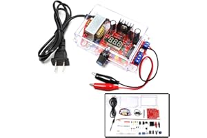 TYMXGHF lm317 Power Supply Voltage Regulator kit DIY Electronic kit Set 110V to DC1.25-12V Voltmeter Welding Training