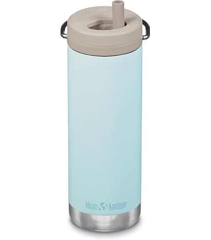 Amazon.com : Klean Kanteen TKWide 16oz (w/ Café Cap) - Deep Surf