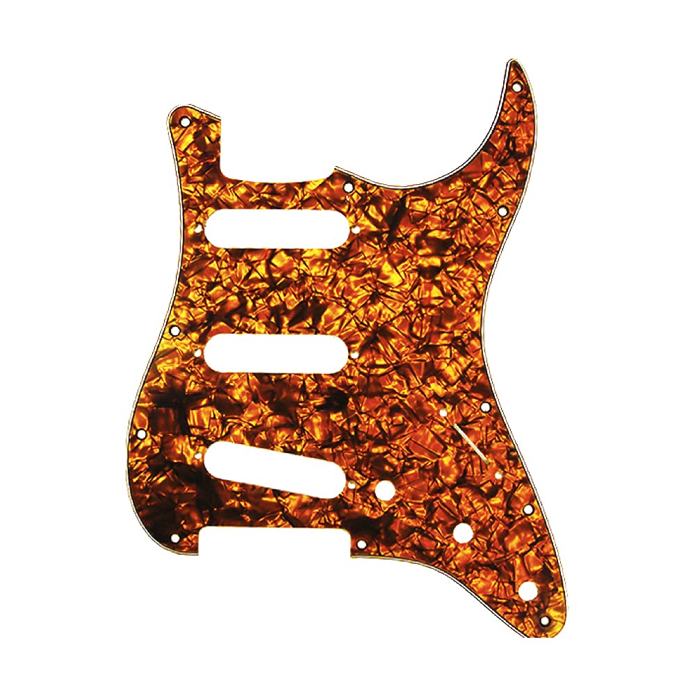 D'Andrea DPP ST ORP Pro Pickguard Strat for Electric Guitar, Orange Pearl