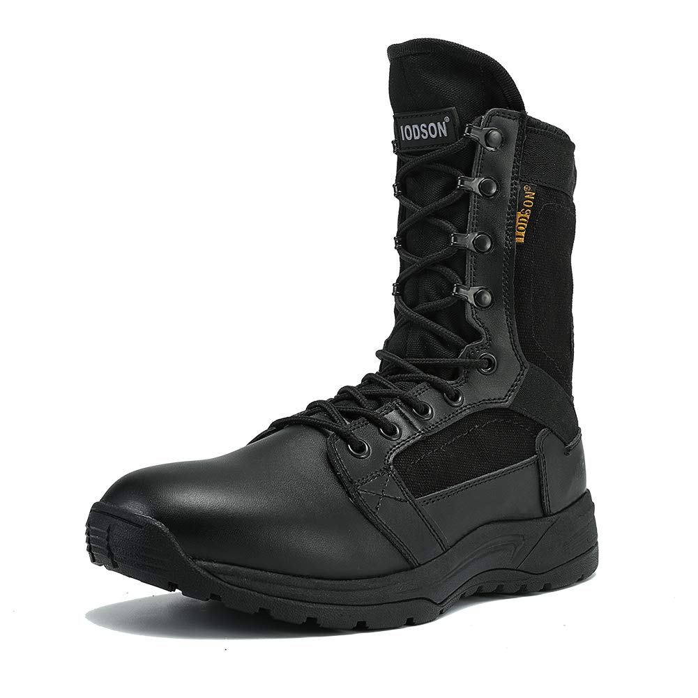 Buy IODSON Men's Ultralight Combat Boots, Breathable Military Boots