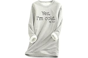 APIVOE Fleece Sweatshirts for Women 2023 Winter Warm Fuzzy Pullover Loose Fit Sherpa Lined Thick Thermal Underwear Loungewear