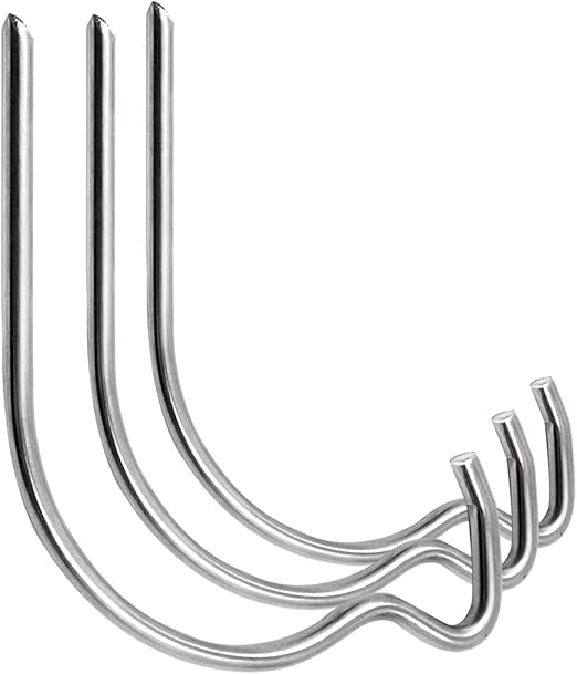 ESFUN 10 Pack Heavy Duty Picture Hangers Gorilla Hooks Drywall Picture