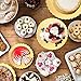 EKKONG Cake Boards, Sheets for Cake Base Ø 6+8+10+12 Inch Diameter - 4 Pieces (Gold)