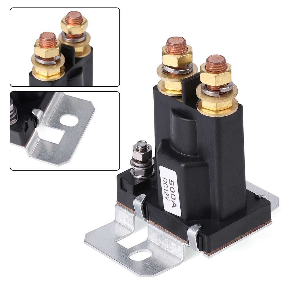 12V DC 500A High Current Starter Relay Auto Start Contactor Heavy