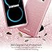 Samsung Galaxy S8 Plus Case, ZUSLAB Rosy Series, Bling Luxury Shinning Bumper,Dual Layer Protective Glitter Cover for Samsung Galaxy S8 Plus (Red)