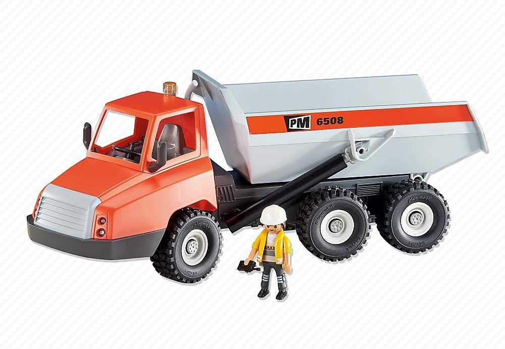 playmobil flatbed truck