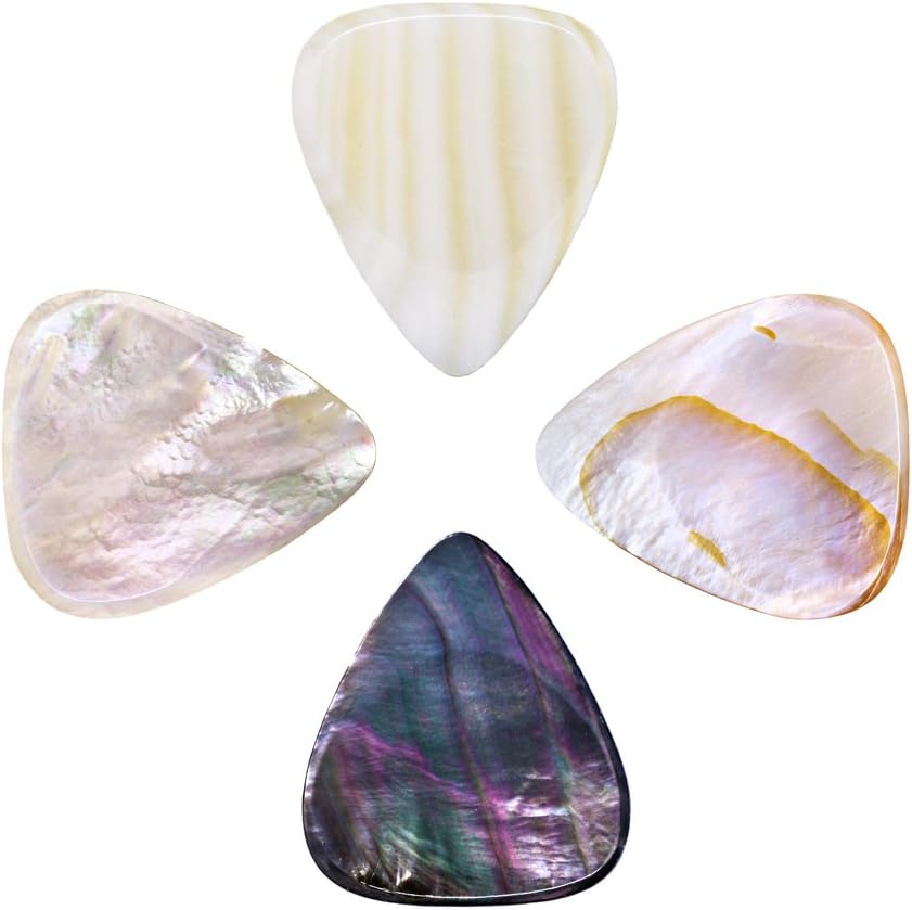 Shell Tones - Mixed Pack of Four, Natural, 30 x 26 x 2.5 millimeter