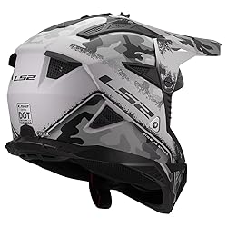 LS2 Helmets Gate II Full Face MX Motorcycle Helmet