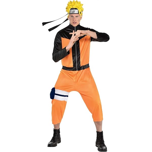 Amazon.com: Party City Naruto Costume for Adults, Size Extra-Small