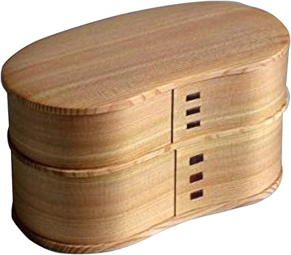 Amazon 秋田杉 大館曲げわっぱ はんごう弁当箱 日本製 漆器 杉 保湿 天然木製 おかず 国産 天然木 女性 男性 三好漆器 弁当箱