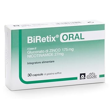 Nahrungsergänzungsmittel biretix oral mit Antioxidantien 30 tab