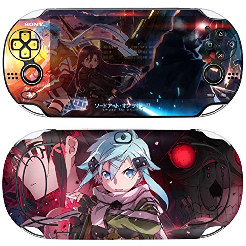 Skin Decals Stickers For PlayStation VITA Slim 1st Generation PCH-1000 Series Consoles Korea Made - POP SKIN SAO II #03 + Free Gift Screen Protector Film - Thumbnail 3