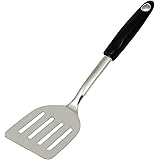 Chef Craft Select Stainless Steel Turner/Spatula, 12.75 inch, Black
