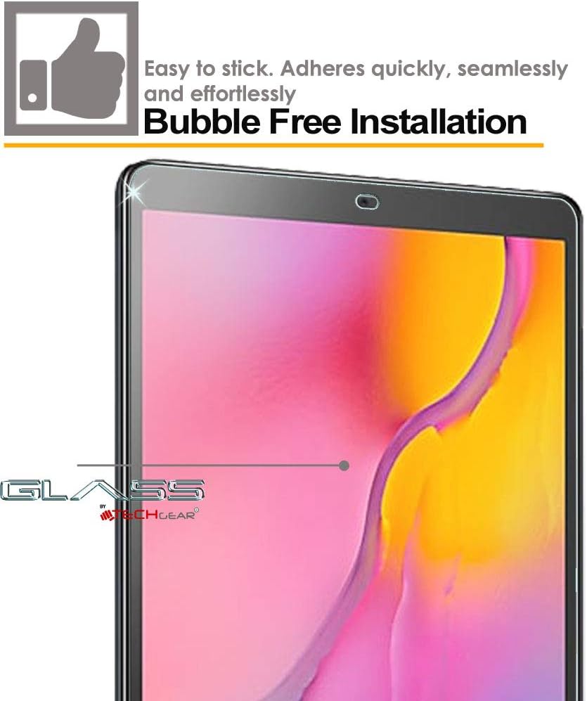 TECHGEAR [2 Pack GLASS Edition Screen Protector Compatible with Samsung Galaxy Tab A 10.1" 2019 (SM-T510 / SM-T515) - Image 5