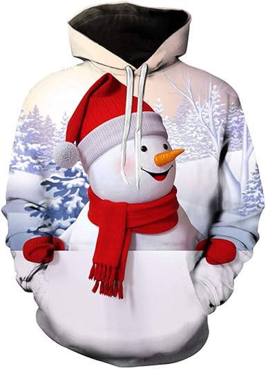 Big and tall christmas hoodies Clearance