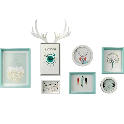 Amazon Com Photo Frames Sofa Background Wall Decorative