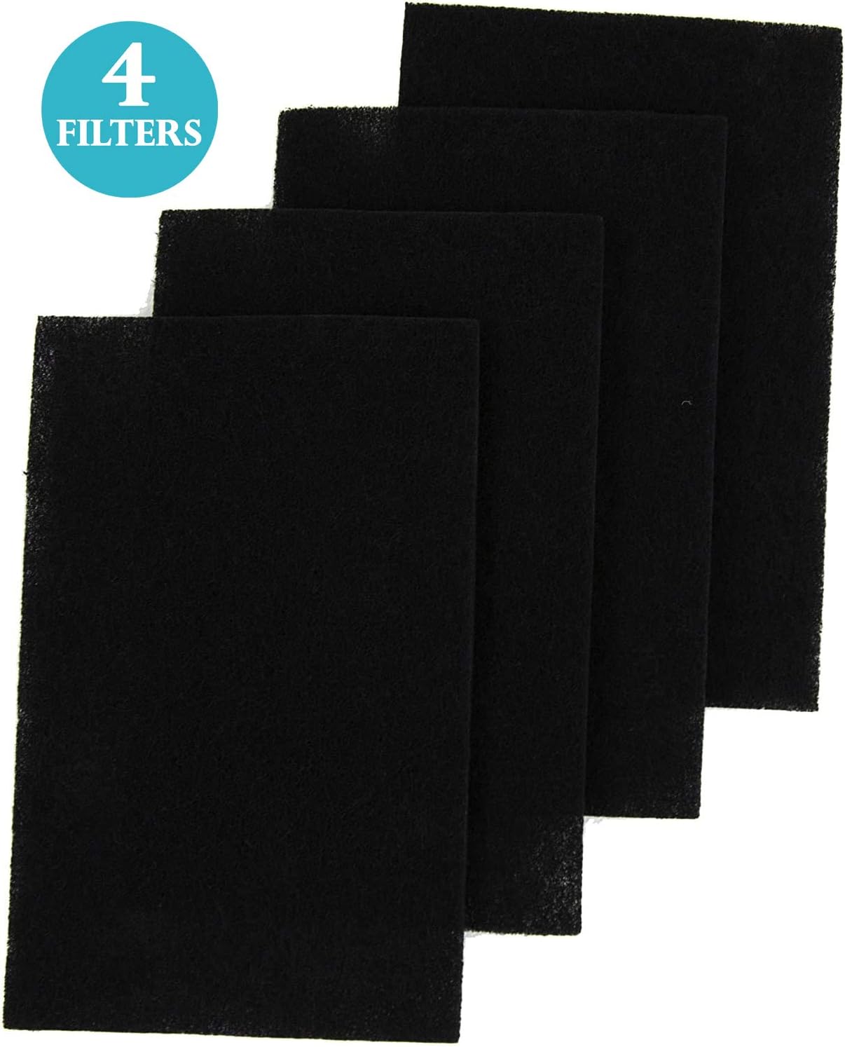 Fresh Headquarters 4 Pack Replacement for Holmes Carbon Filters HAPF60 Filter C Fits Hapf600, HAPF600D-U3, HAPF600D-U2, HAPF600D-U1 Series Units