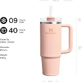 STANLEY Quencher H2.0 FlowState Tumbler 0.89L Orange Cream view 2