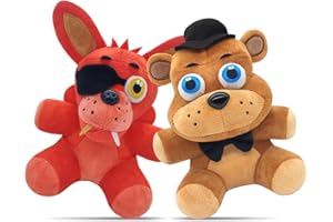 MOYEE 2 Pcs Anime Plush, 7 Inch Kids Bedding Super Soft Plush Cute Plush Game Stuffed Toys Dolls Cartoon Doll Plush Pillow Room Decorate Christmas Birthday Children's Gift