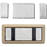 Dome Light Cover Interior Map Dome Light Cover Clear Lens replacement Compatible with K1500 K2500 C1500 C2500 1988-2000, Chevy Silverado GMC Sierra 1988-1998 Pickup