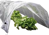 Haxnicks Easy Seedling Tunnels 3 Pack 80cm Garden Polytunnel Nylon A view 1
